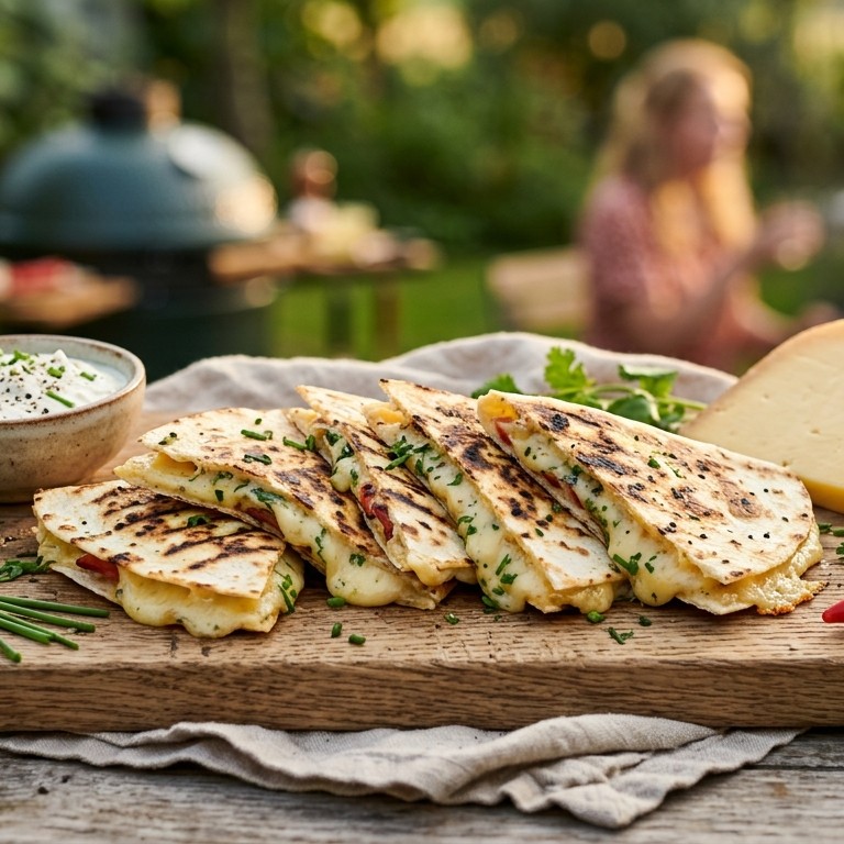 Quesadillas voor bij de bbq