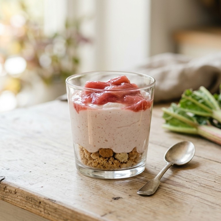 Rabarber yoghurtmousse