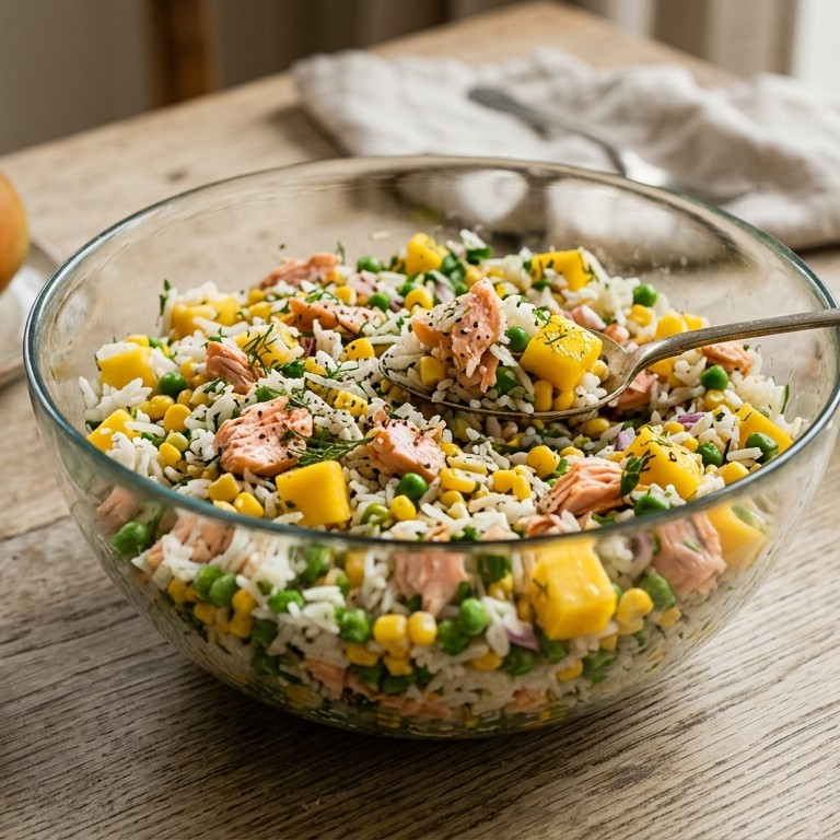 Rijst salade