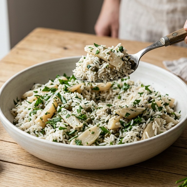 Rijst-salade