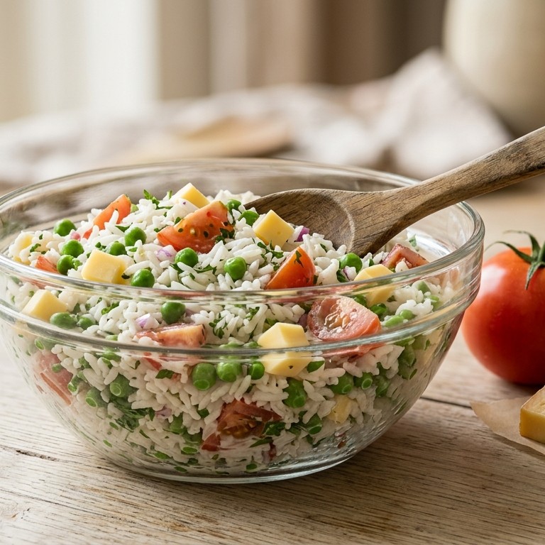 Rijstsalade