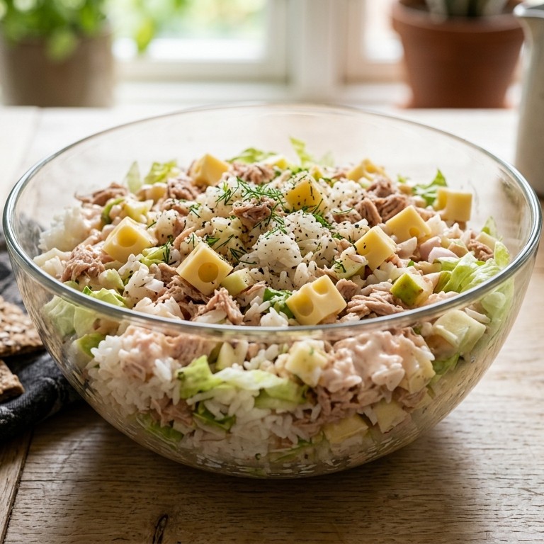 Rijstsalade