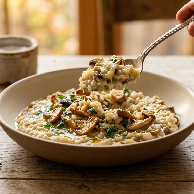 Risotto met champignons