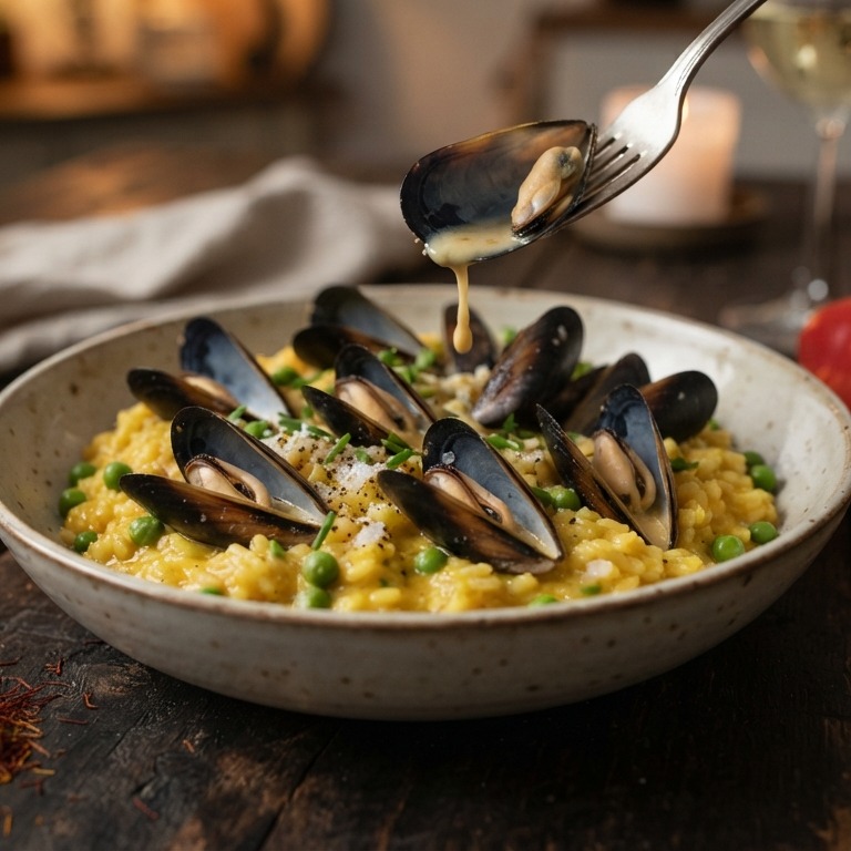Risotto met mosselen