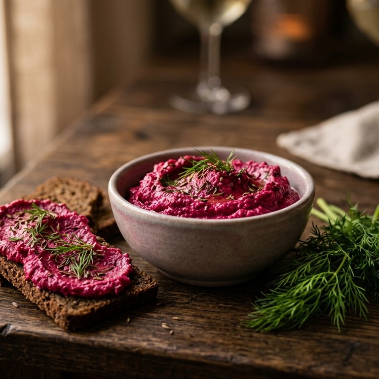 Rode bieten-spread