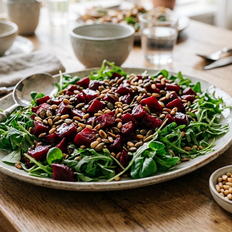 Rode bietensalade voor buffet