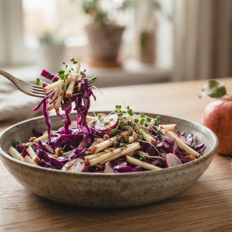 Rode koolsalade