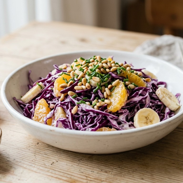 Rode koolsalade