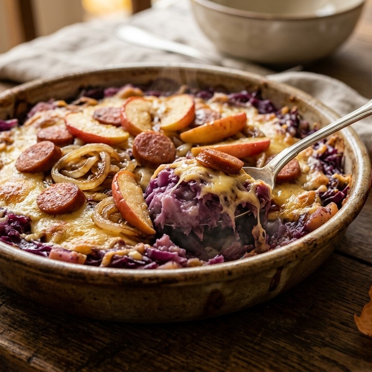 Rode stamppot uit de oven