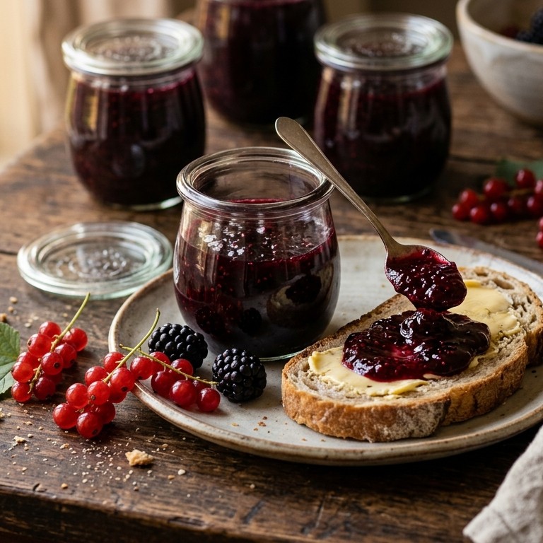 Rodebessen-bramenjam