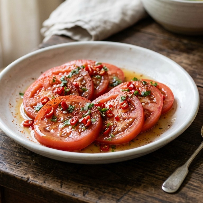 Roedjak tomaat (licht gekruiden tomaten)