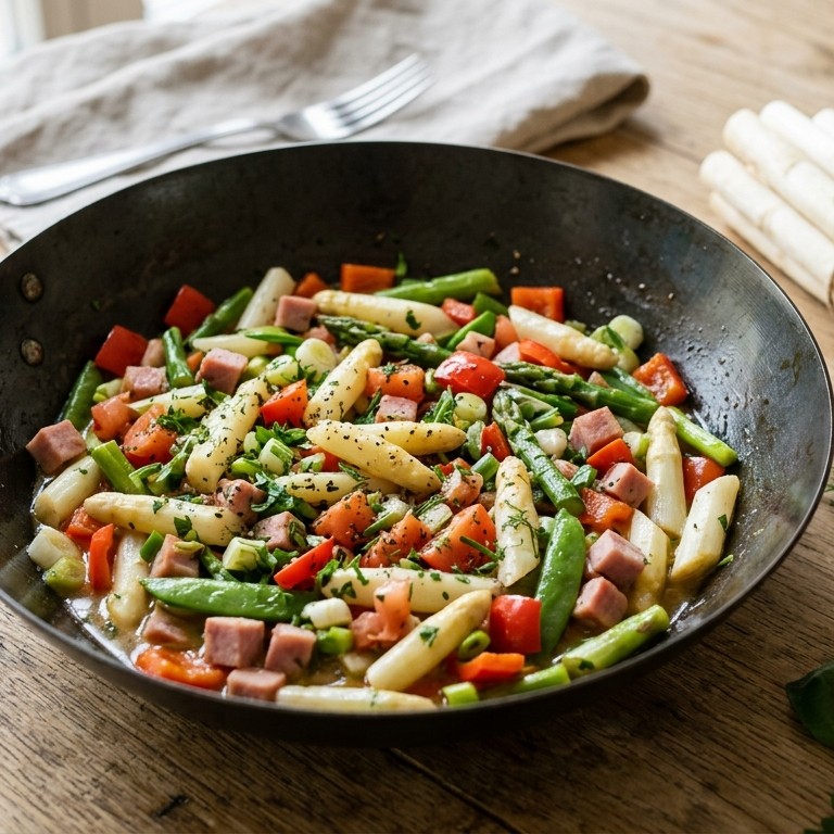 Roerbak asperge