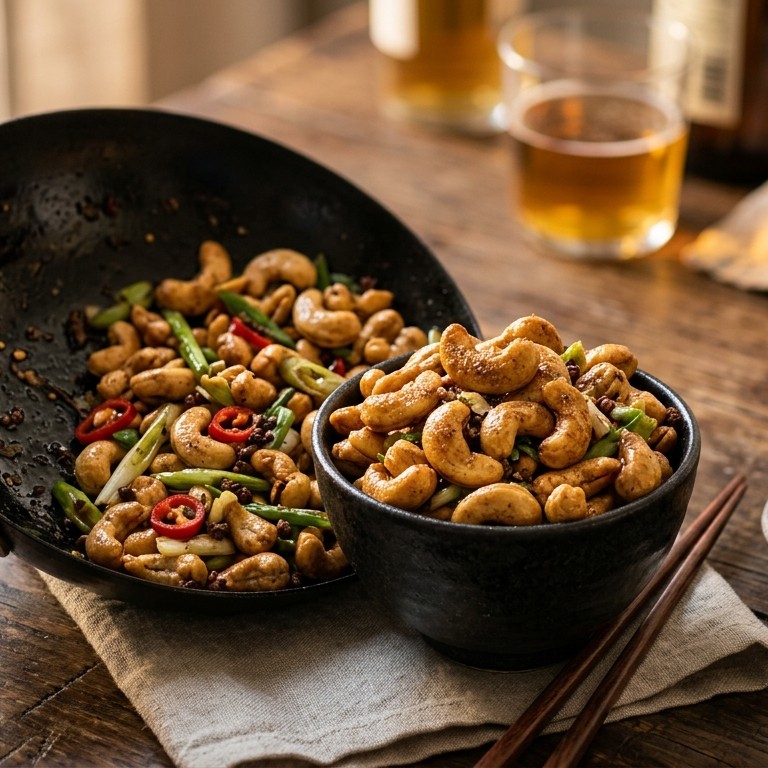 Roergebakken cashewnoten