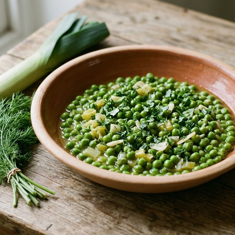 Romeinse erwten a la Apicius