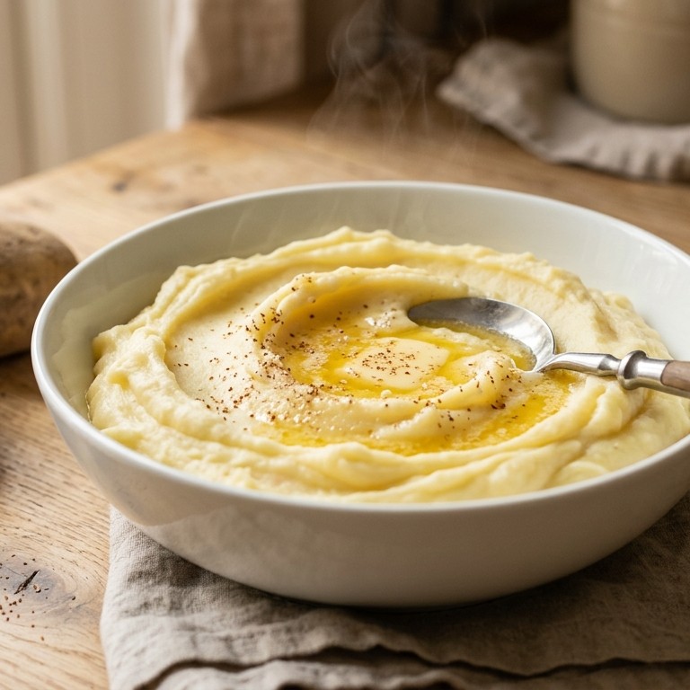 Romige aardappelpuree