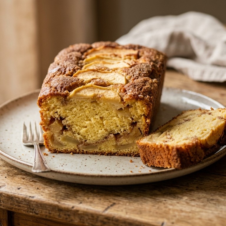 Roombotercake met appel en kaneel