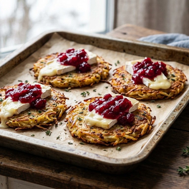 Rösti met cranberrycompote