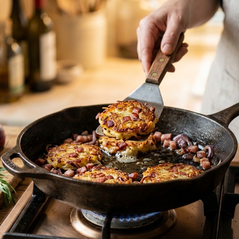 Rösti voor gourmetten