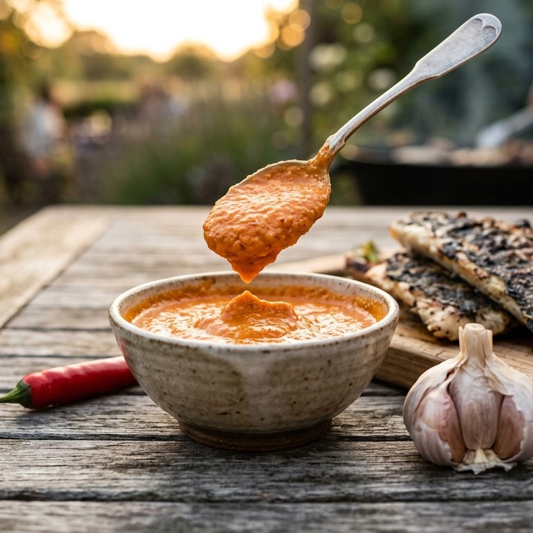 Rouillesaus voor de BBQ