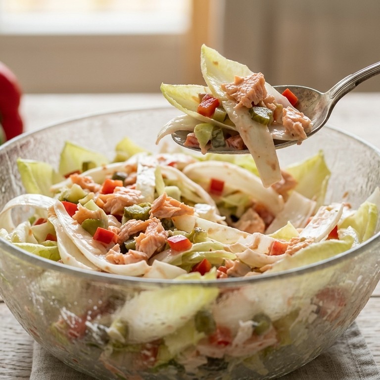 Rouwe witlofsalade
