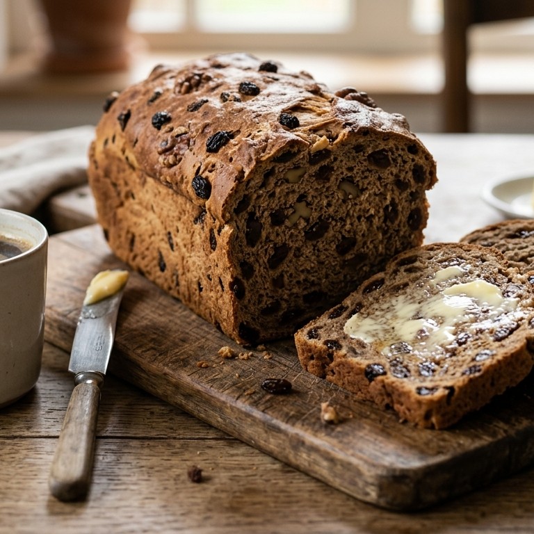 Rozijnen-notenbrood a la Robby