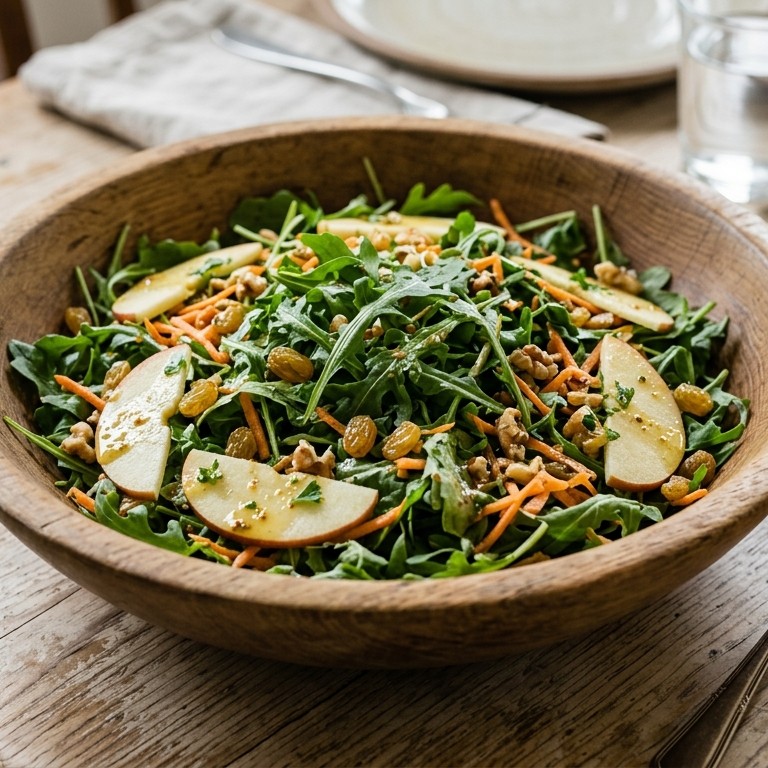 Rucola-appelslaatje