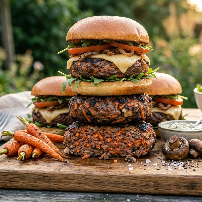 Runder-wortelburgers