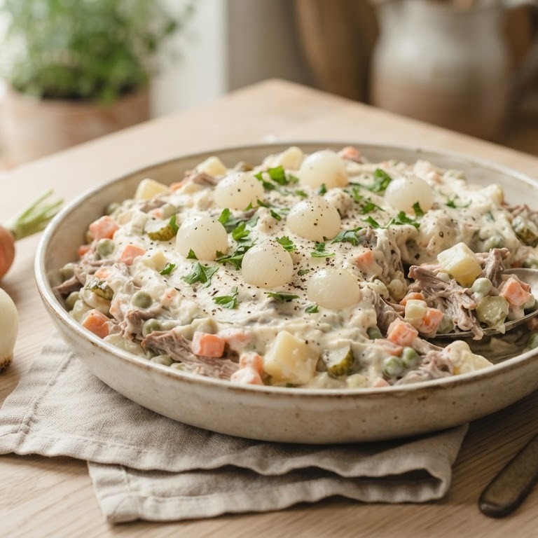 Rundvlees-salade op z'n lekkerst