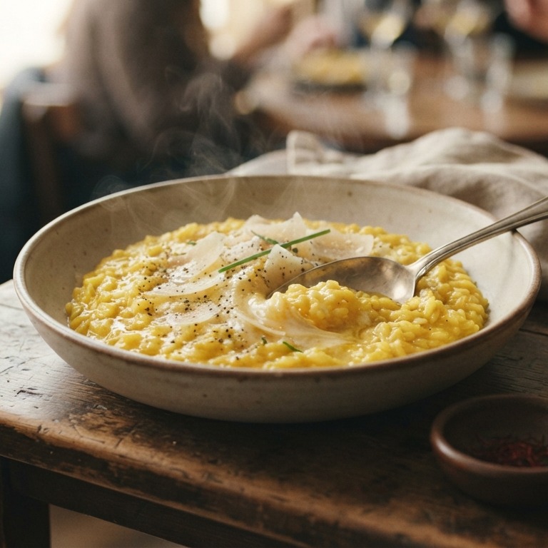 Saffraan risotto