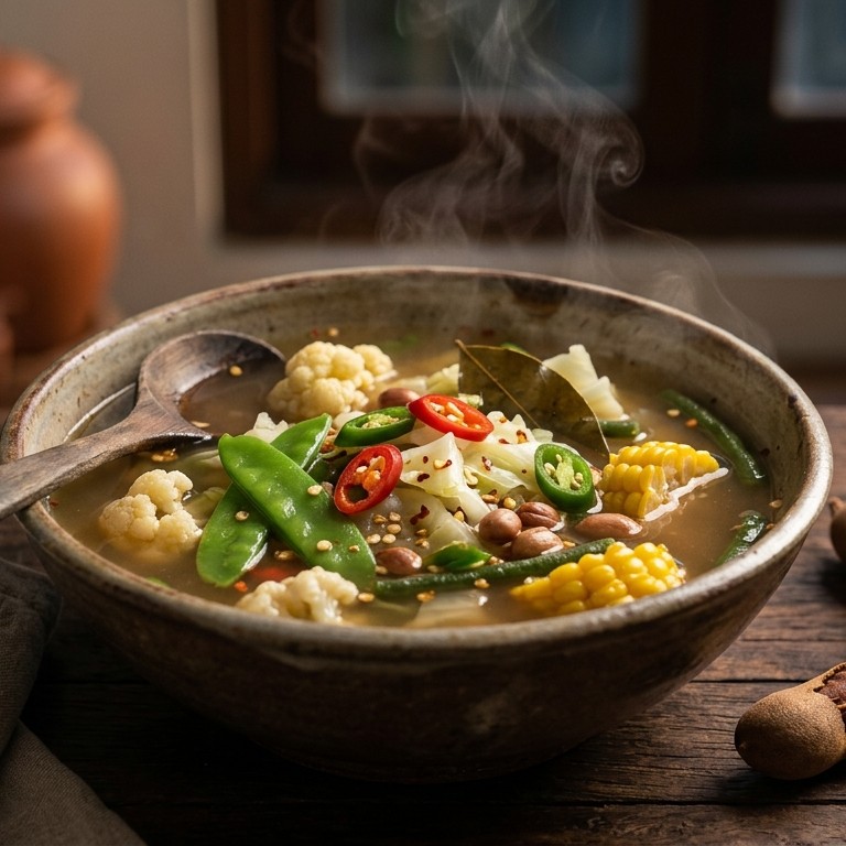 Sajoer met tamarinde (Sajoer asem)
