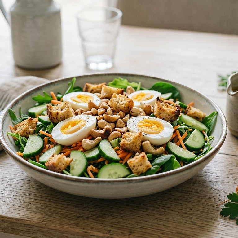 Salade met noten