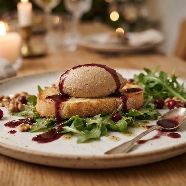 Salade met notenpaté
