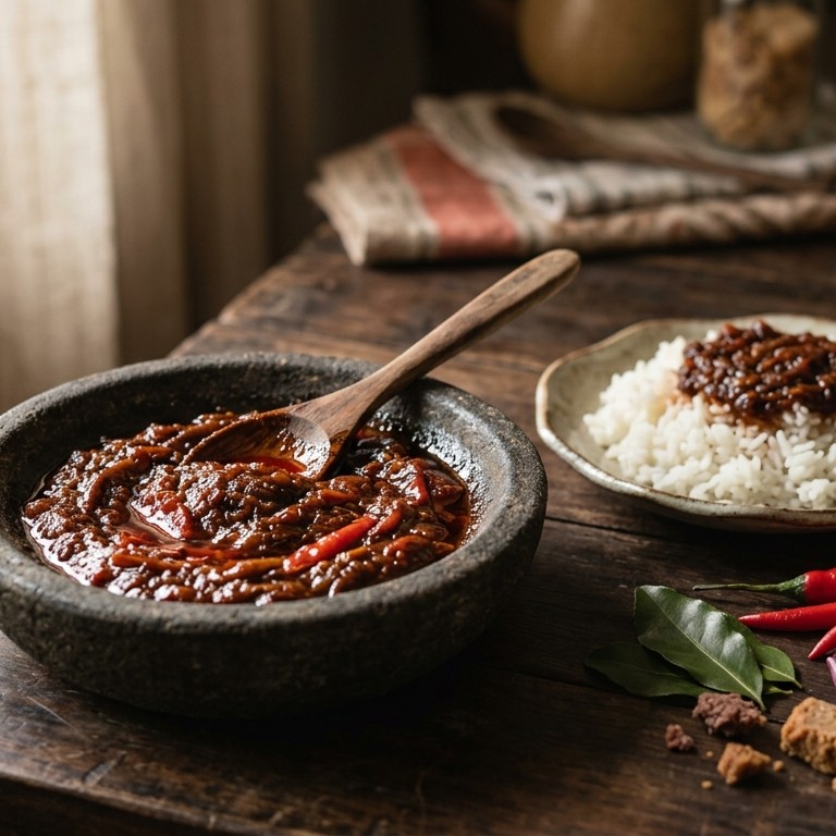 Sambal badjak (kruidensambal)