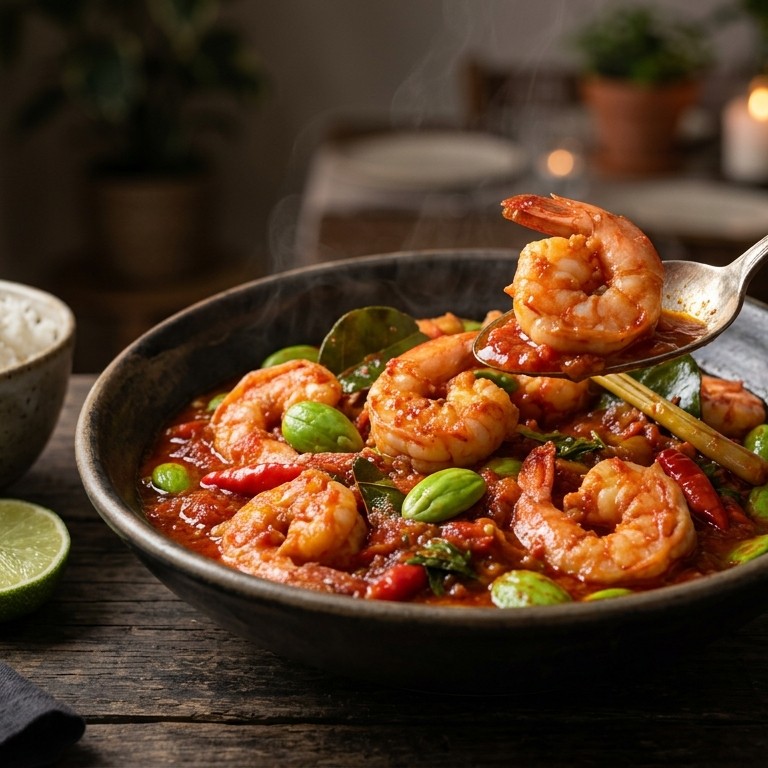 Sambal Goreng Udang Peteh