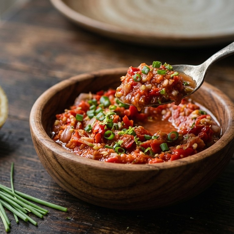 Sambal Luat (licht zure sambal)