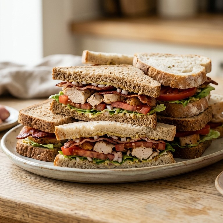 Sandwich kip/bacon