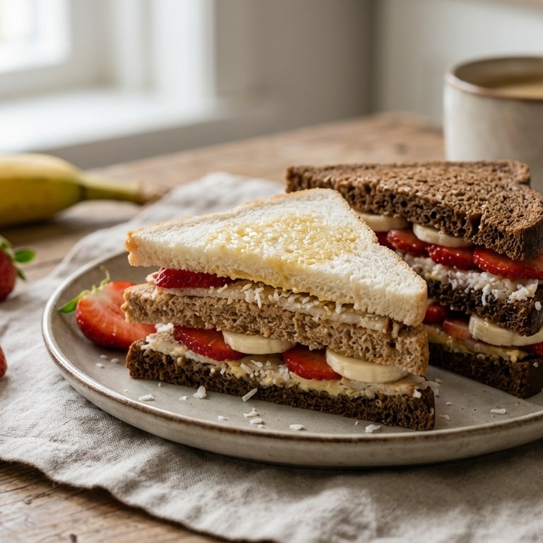 Sandwich kokosbrood