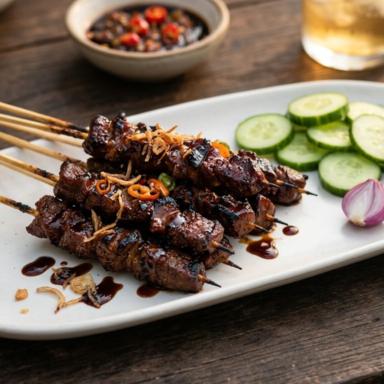 Sate manis (rundvlees)