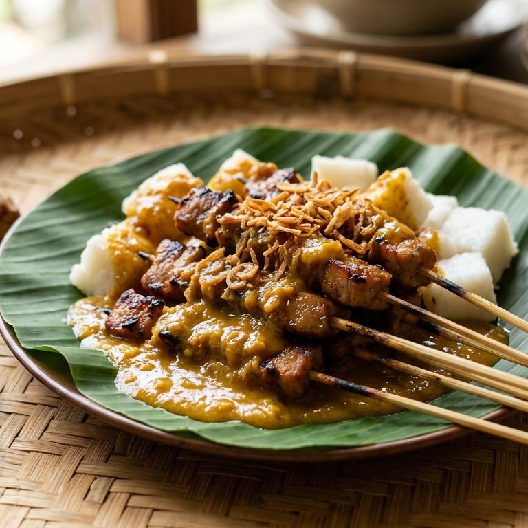Sate padang (varkensvlees)