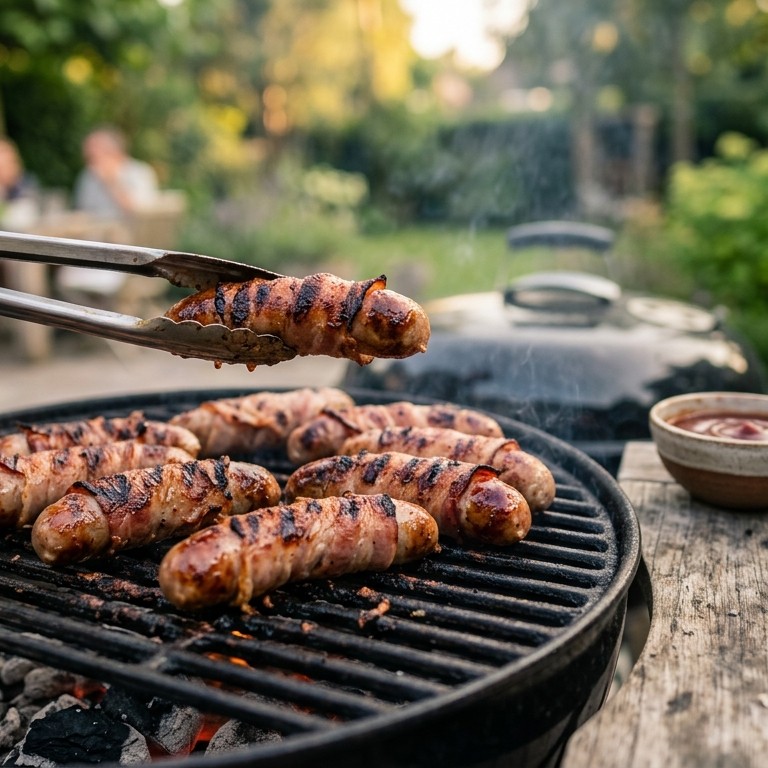 Saucijsvinken voor de barbecue