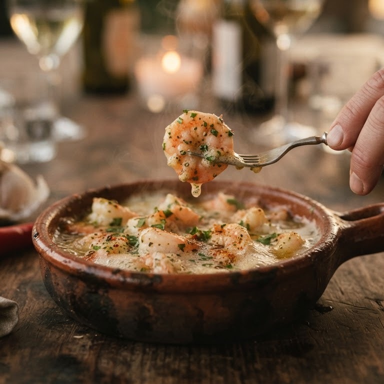 Scampi in kruidenboter
