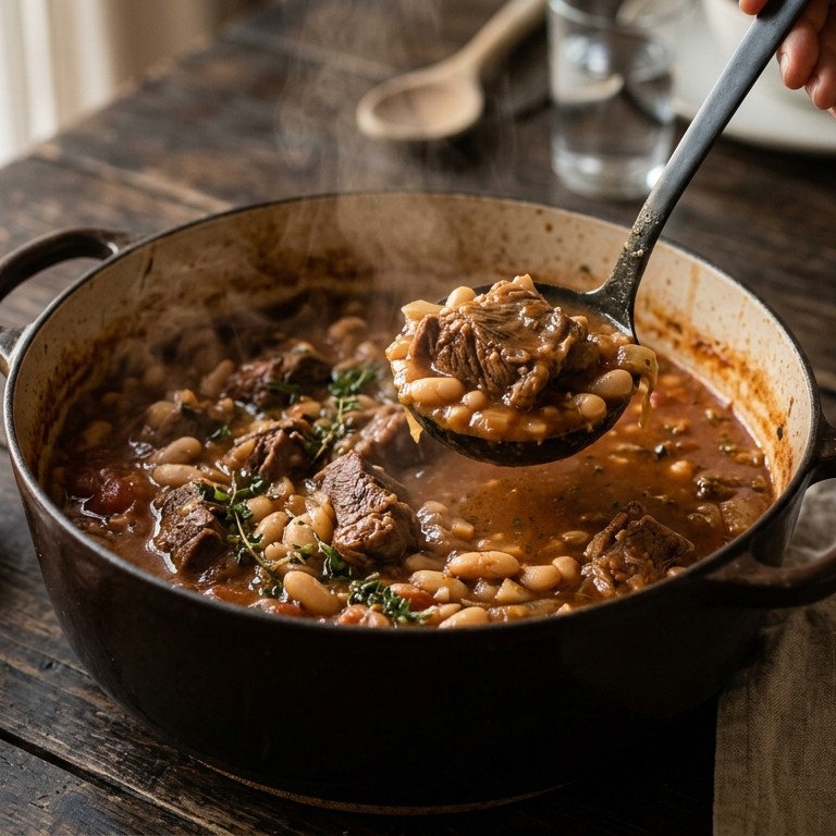 Schapenragout uit Asper