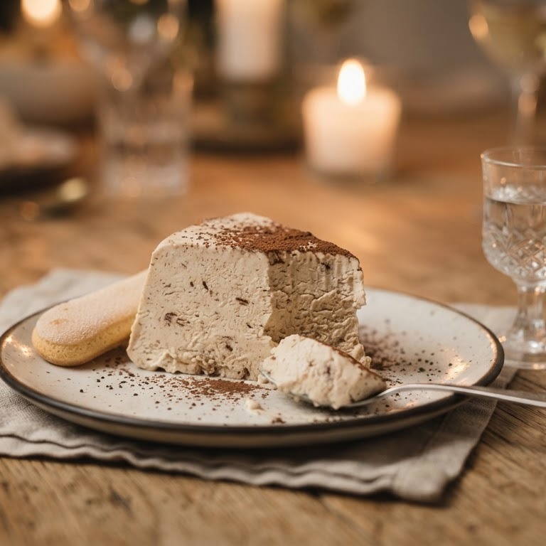 Semifreddo met grappa