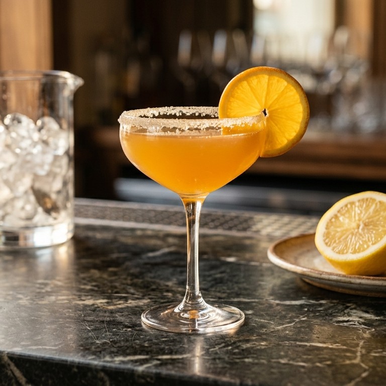Sidecar cocktail