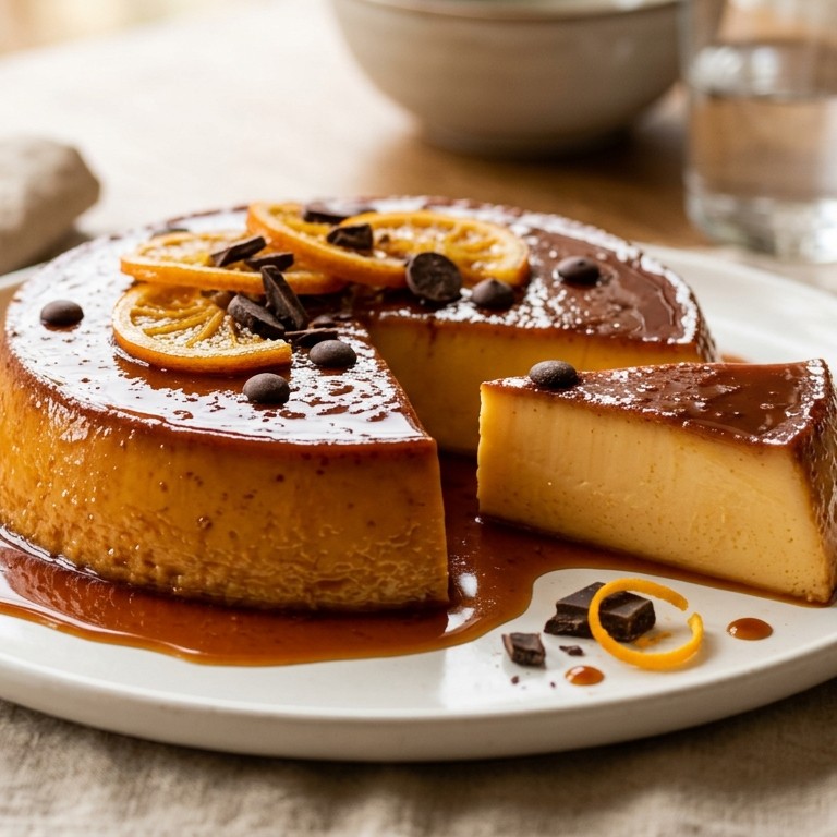 Sinaasappelflan