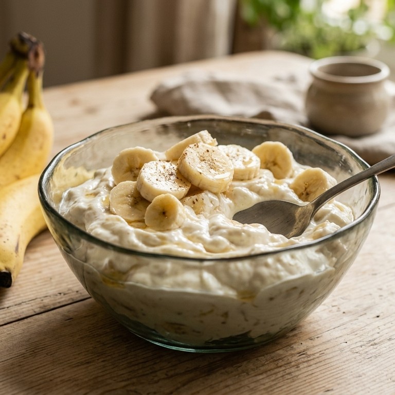Smulrecept met yoghurt en bananen