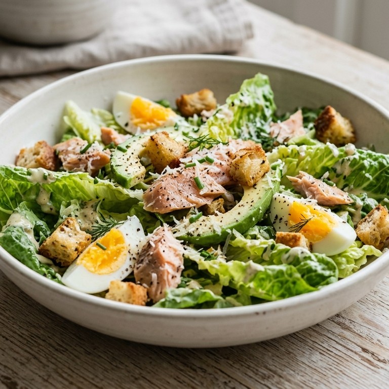 Snelle Caesarsalade