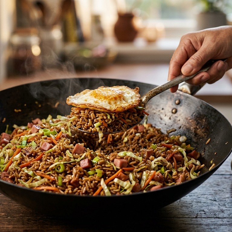 Snelle nasi goreng