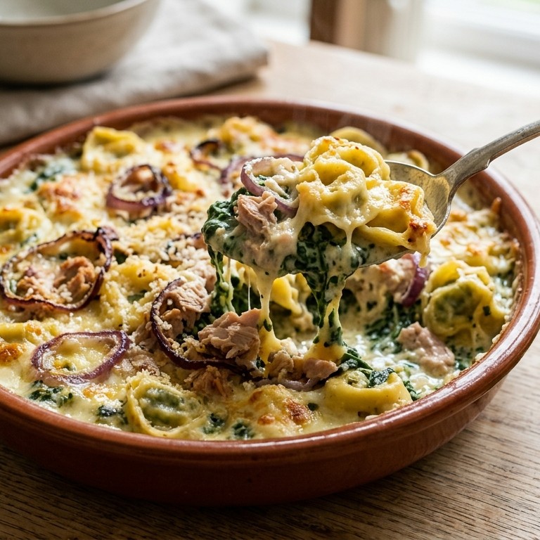Snelle pastaschotel