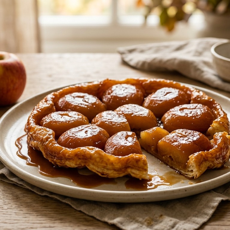 Snelle tarte tatin
